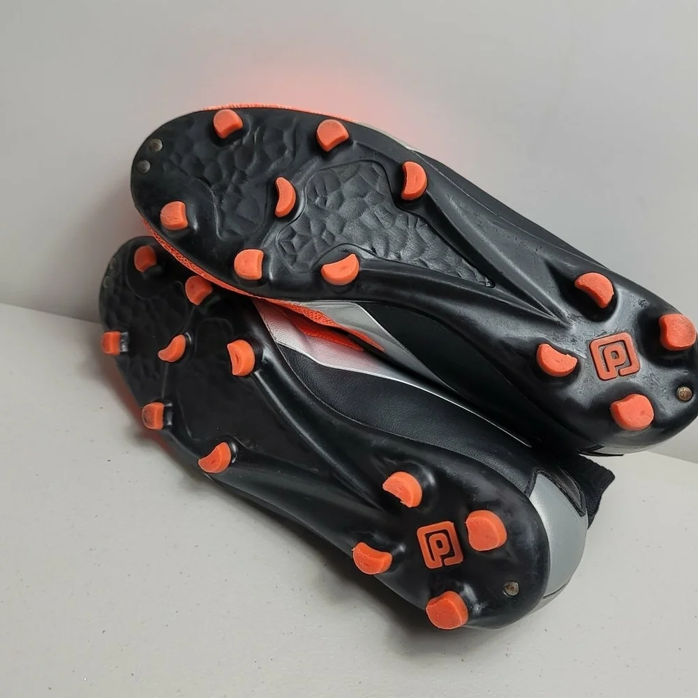 Youth Boys Soccer Shoes High Top Outdoor Indoor Football Cleats Sz 5